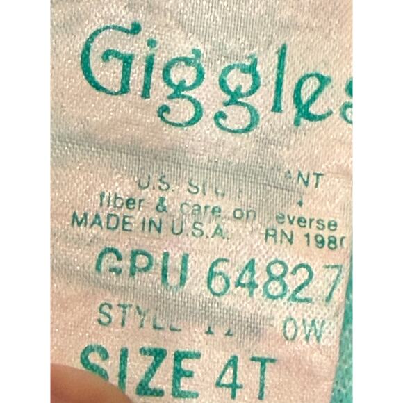 RARE Vintage 90s Disney Belle Beauty & The Beast Nightgown 4T Ruffle Hem - Picture 5 of 13